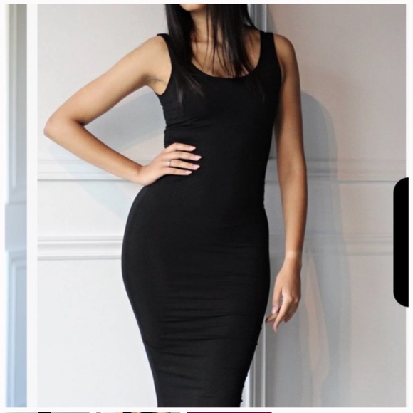 Emmy Deveaux Compression Tank Bodycon Dress - Picture 1 of 4